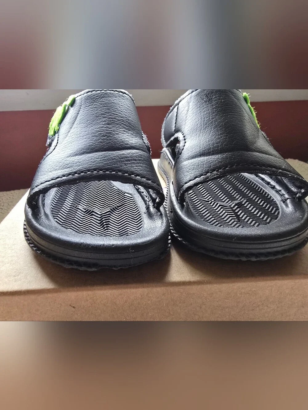 SPORT Kids Slip On With Velcro Ankle Strap